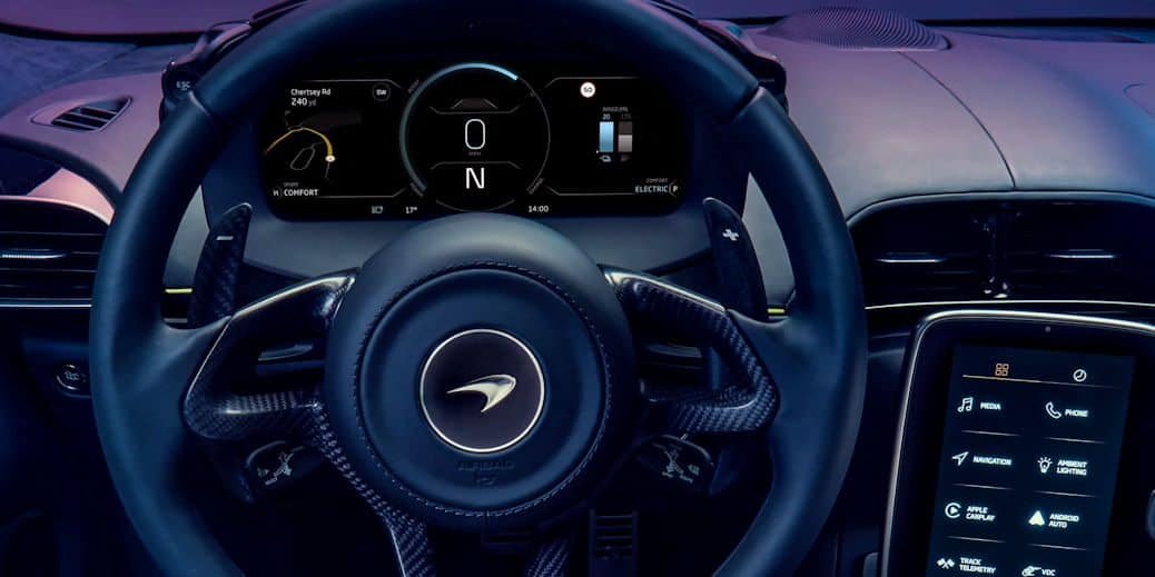 Explore McLaren CarPlay Seamless Integration With Apple Technology