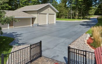 Concrete driveway Bend Oregon