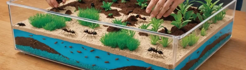 Ant farms and ant nests for sale