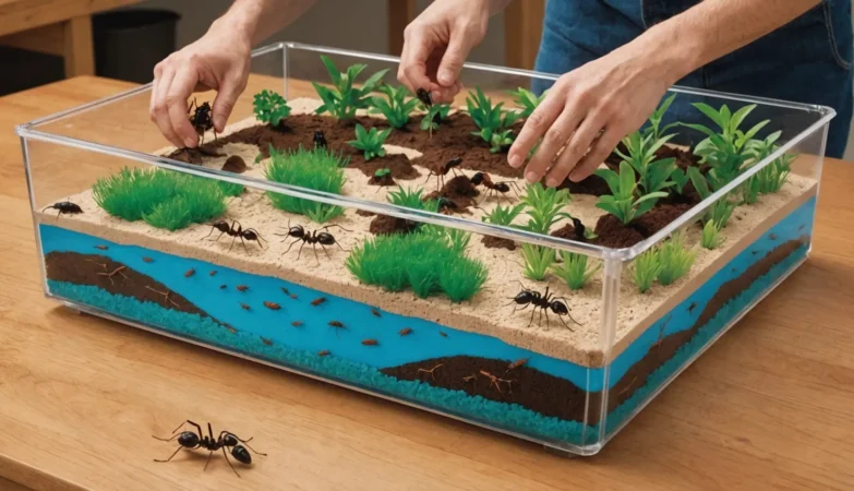 Ant farms and ant nests for sale